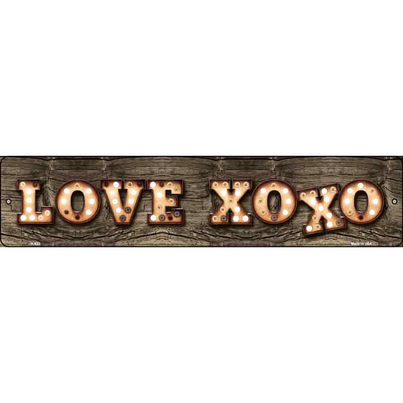 Love XOXO Bulb Lettering Wholesale Small Street SIGN