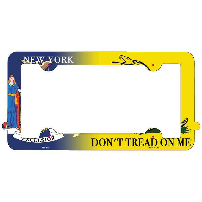 New York|Dont Tread Wholesale Novelty Metal License Plate FRAME