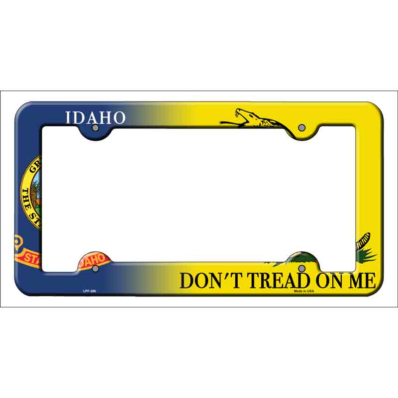 Idaho|Dont Tread Wholesale Novelty Metal License Plate FRAME