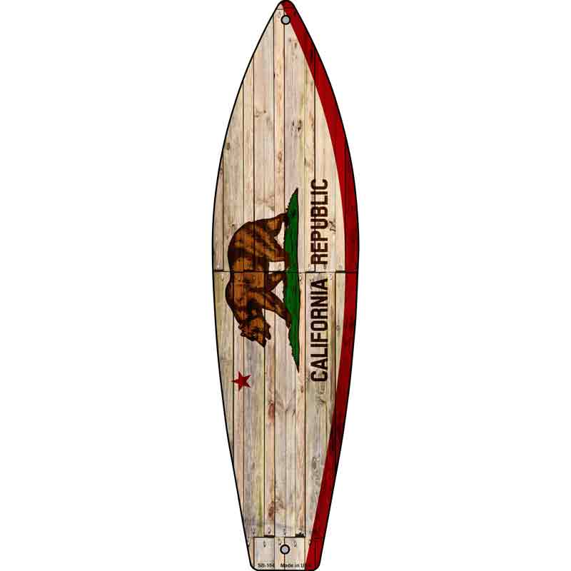 California State FLAG Wholesale Novelty Surfboard