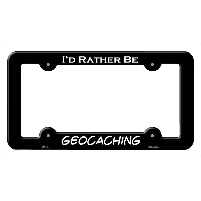 Geocaching Wholesale Novelty Metal LICENSE PLATE Frame