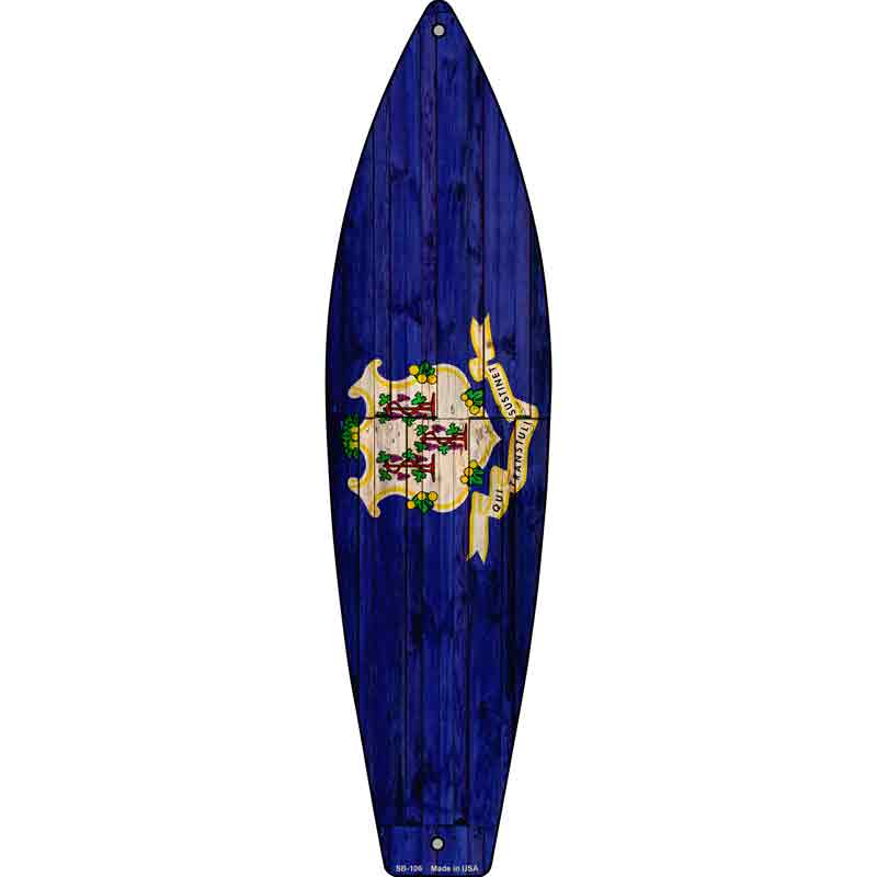 Connecticut State Flag Wholesale Novelty Surfboard