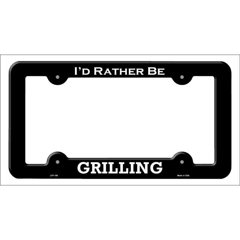 Grilling Wholesale Novelty Metal License Plate FRAME