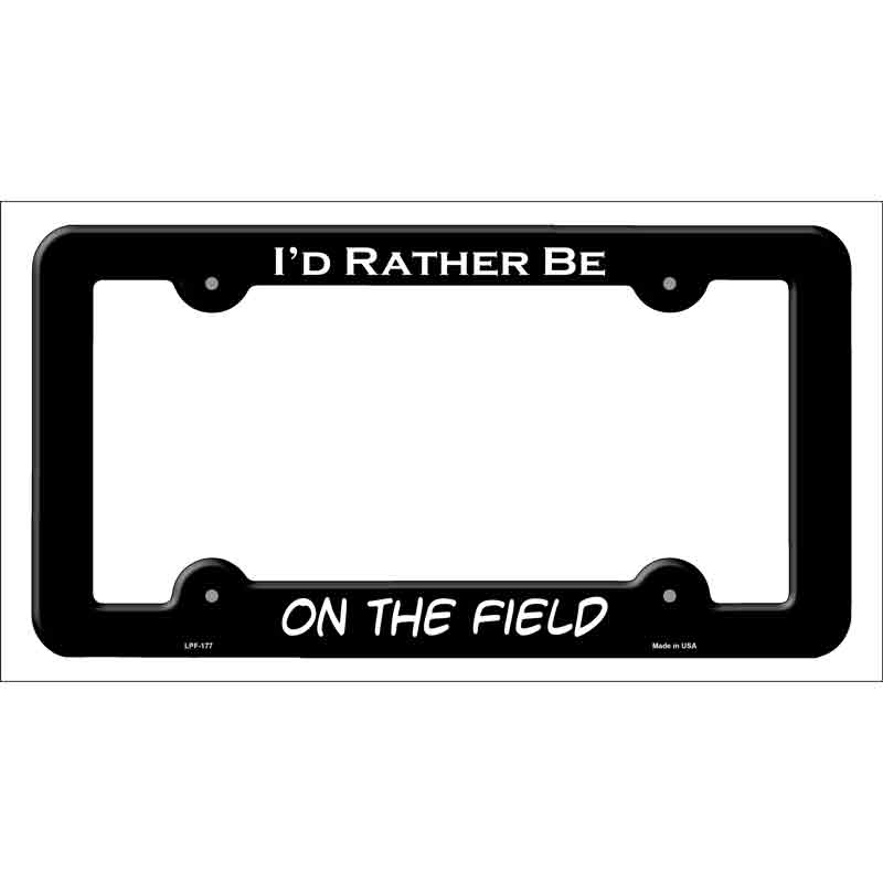 On The Field Wholesale Novelty Metal LICENSE PLATE Frame
