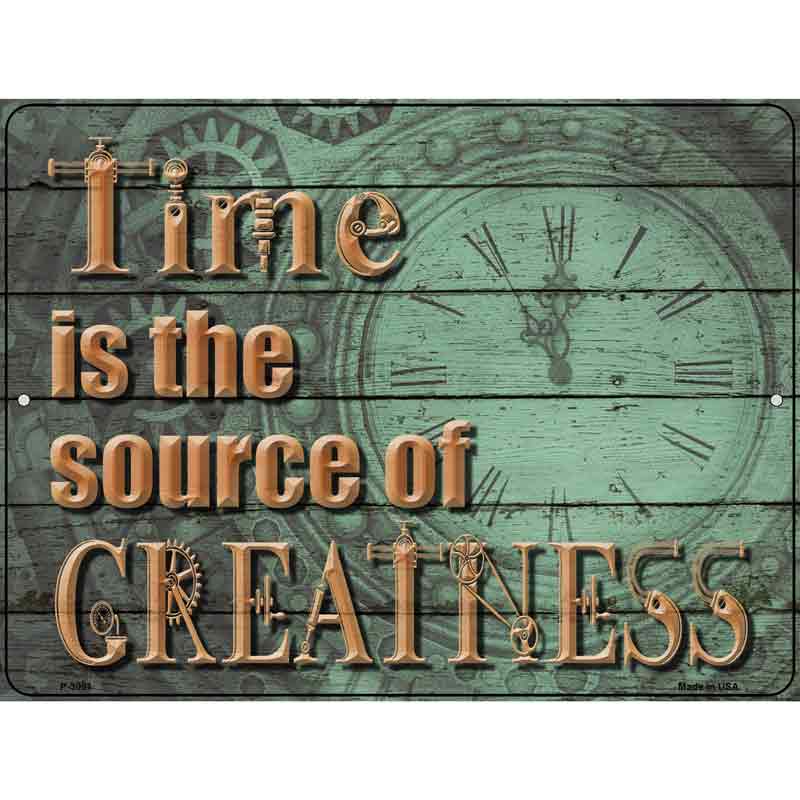 Source Of Greatness Wholesale Novelty Metal Parking SIGN