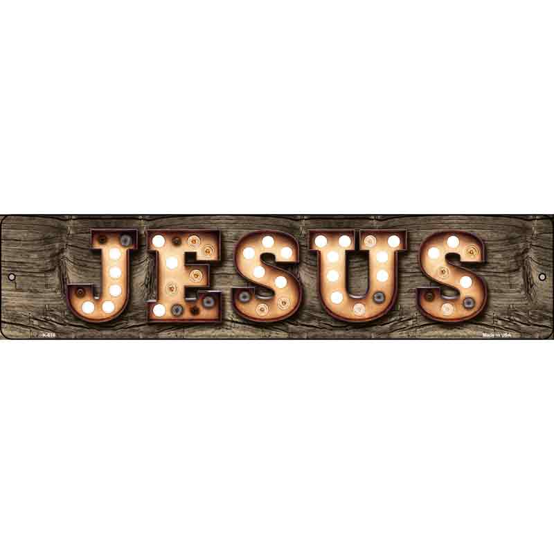 Jesus Bulb Lettering Wholesale Small Street SIGN