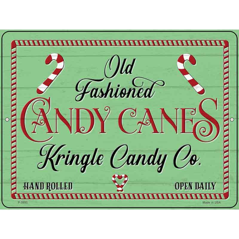 Kringle CANDY Co Wholesale Novelty Metal Parking Sign