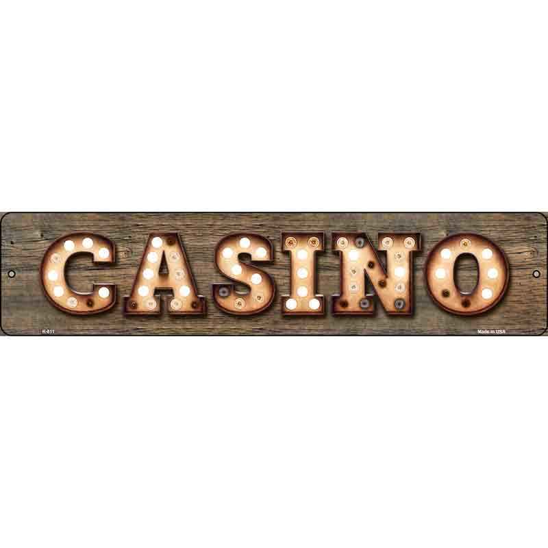 Casino Bulb Lettering Wholesale Small Street SIGN