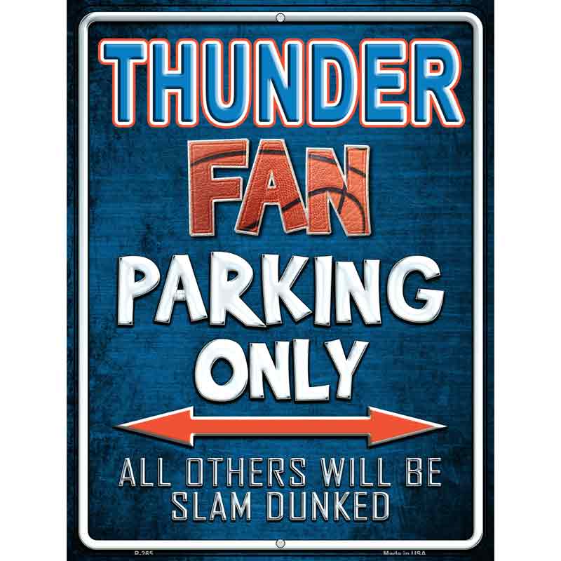 Thunder Wholesale Metal Novelty Parking Sign