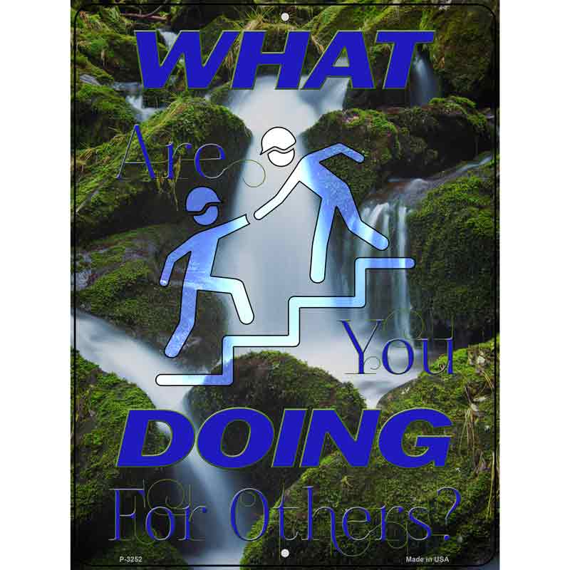 Doing For Others Wholesale Novelty Metal Parking SIGN
